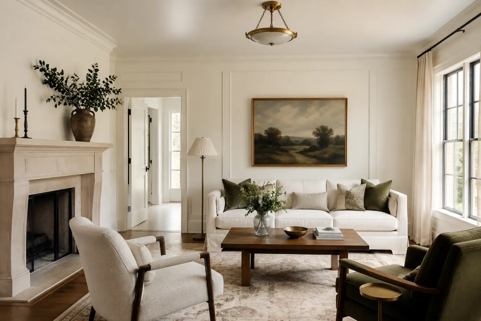 Alabaster Living Room