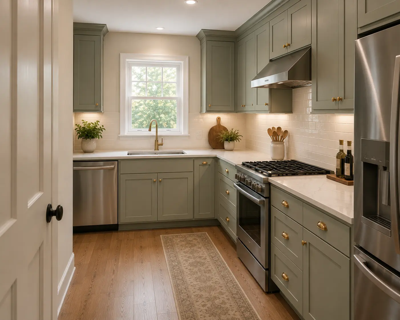 Evergreen Fog Kitchen
