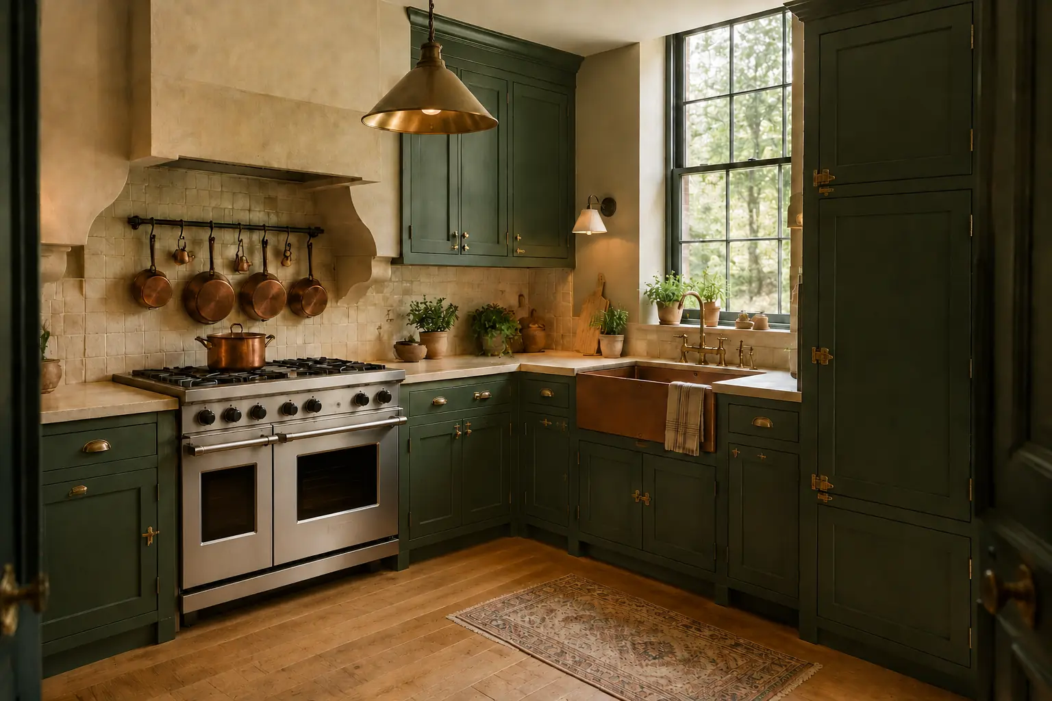 Rosemary kitchen — approved Heritage Wall Works cabinet finishing visualization
