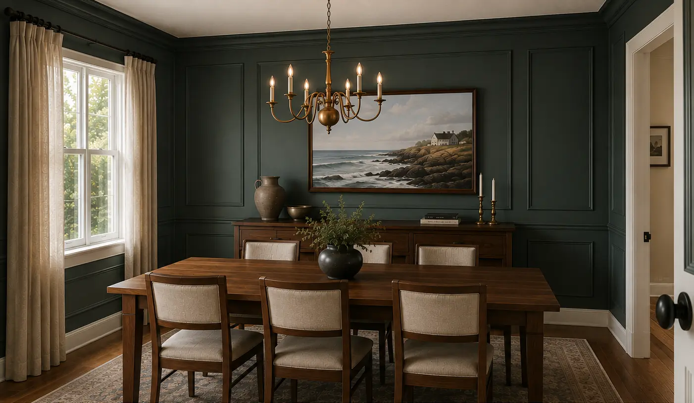 Narragansett Green Dining Room