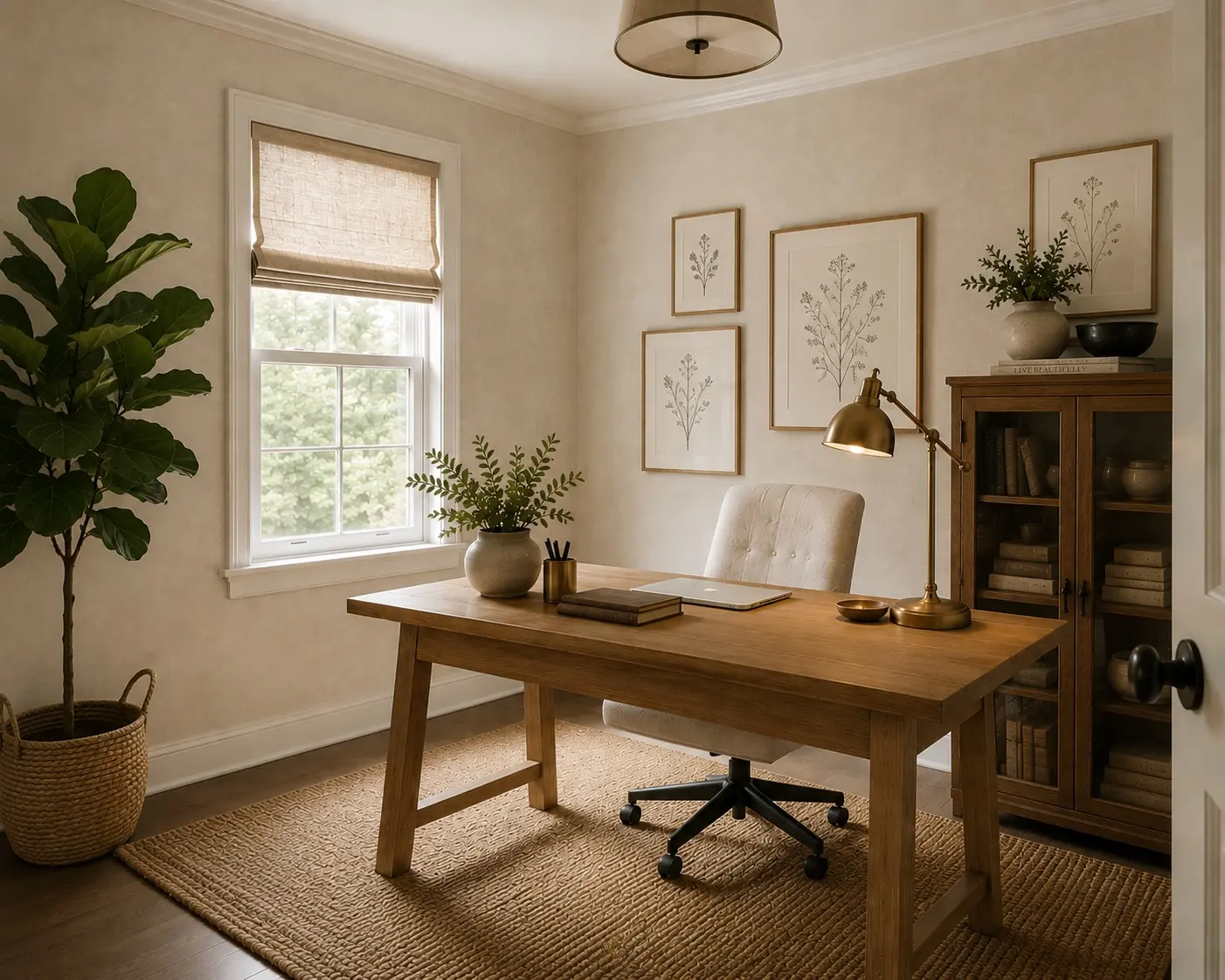 Dry Ground Lime Wash Office