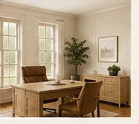Heritage Wall Works design visualization: Greek Villa Office