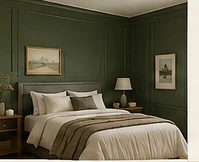 Heritage Wall Works design visualization: Rosemary Bedroom