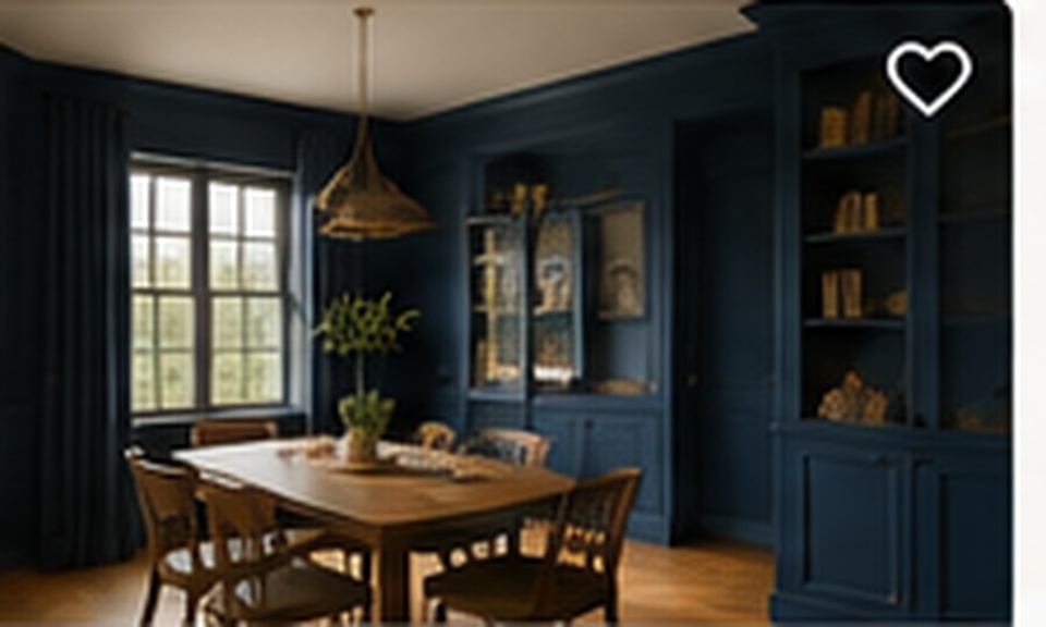 Original Heritage Wall Works design visualization inspired by In the Navy SW 9178